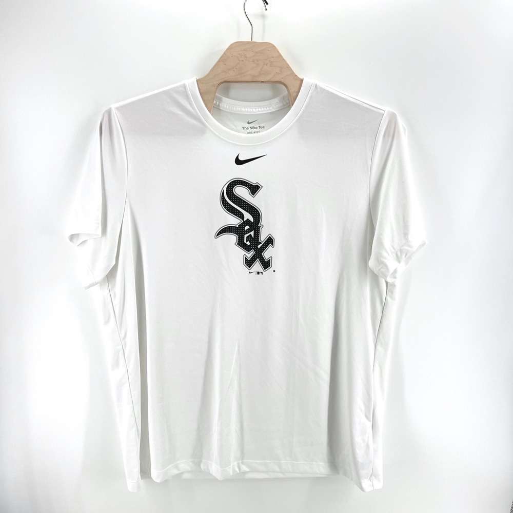 Nike Chicago White Sox XXL Dri-FIT Performance Shirt White MLB Baseball Gorpcore